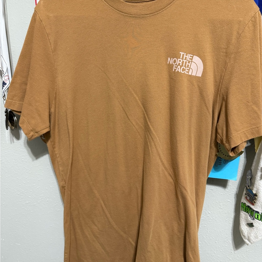The North Face Men's Tan Short Sleeve Tee